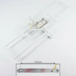 Plafonnier Omega LED Blanc, 1 lumière