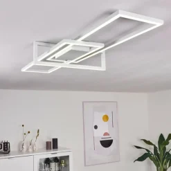 Plafonnier Omega LED Blanc, 1 lumière