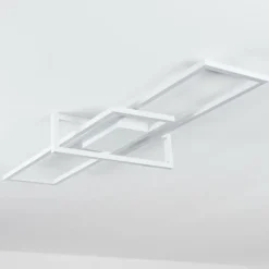 Plafonnier Omega LED Blanc, 1 lumière