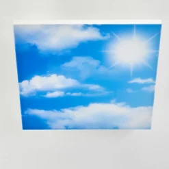 Plafonnier Onlaj LED Blanc, 1 lumière, Télécommandes