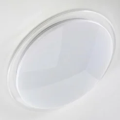 Plafonnier Oranki LED Blanc, 1 lumière, Télécommandes