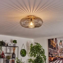 Plafonnier Oravi Argenté, 1 lumière