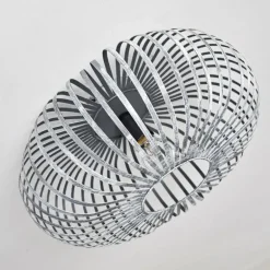 Plafonnier Oravi Gris, Argenté, 1 lumière