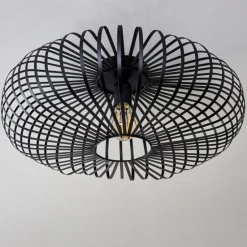 Plafonnier Oravi Noir, 1 lumière