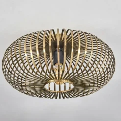 Plafonnier Oravi Vieux laiton, 1 lumière