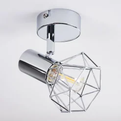 Plafonnier Orebro Chrome, 1 lumière