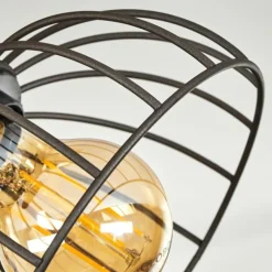 Plafonnier Orny Brun, Écru, 3 lumières