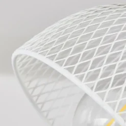 Plafonnier Orny Écru, Blanc, 3 lumières