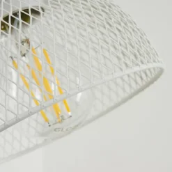 Plafonnier Orny Écru, Blanc, 1 lumière