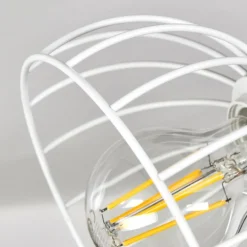 Plafonnier Orny Écru, Blanc, 3 lumières