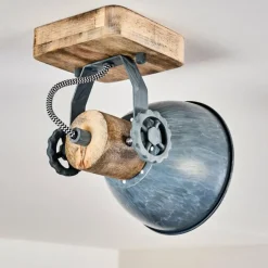 Plafonnier Orny Gris, 1 lumière