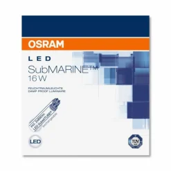 Plafonnier Osram SUBMARINE LED Gris, 2 lumières