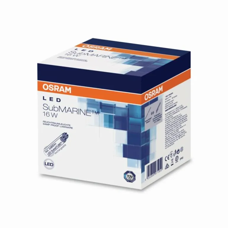 Plafonnier Osram SUBMARINE LED Gris, 2 lumières