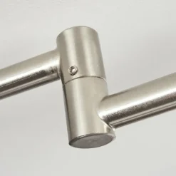 Plafonnier Oula LED Nickel mat, 6 lumières