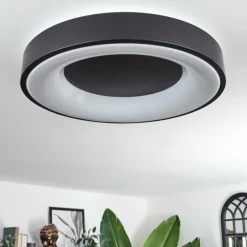 Plafonnier Palanko LED Blanc, 1 lumière, Télécommandes