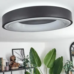 Plafonnier Palanko LED Blanc, 1 lumière, Télécommandes