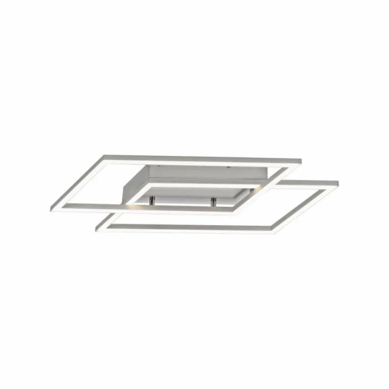 Plafonnier Paul Neuhaus INIGO LED Acier inoxydable, 2 lumières
