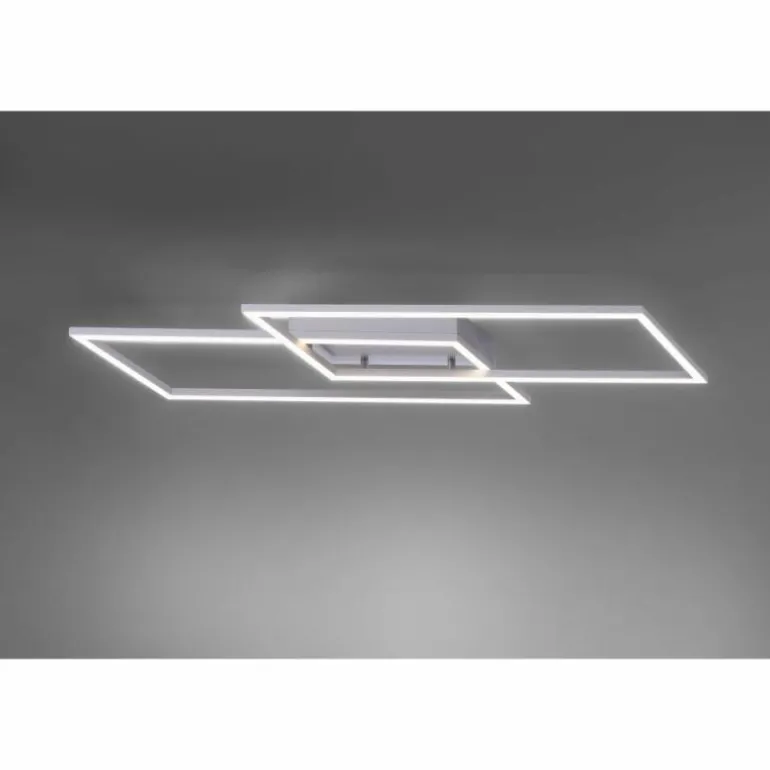 Plafonnier Paul Neuhaus INIGO LED Acier inoxydable, 2 lumières