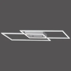 Plafonnier Paul Neuhaus INIGO LED Acier inoxydable, 2 lumières