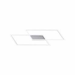 Plafonnier Paul Neuhaus INIGO LED Acier inoxydable, 2 lumières