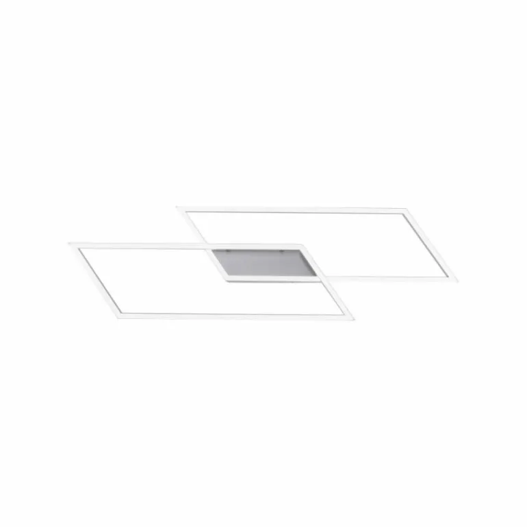 Plafonnier Paul Neuhaus INIGO LED Acier inoxydable, 2 lumières