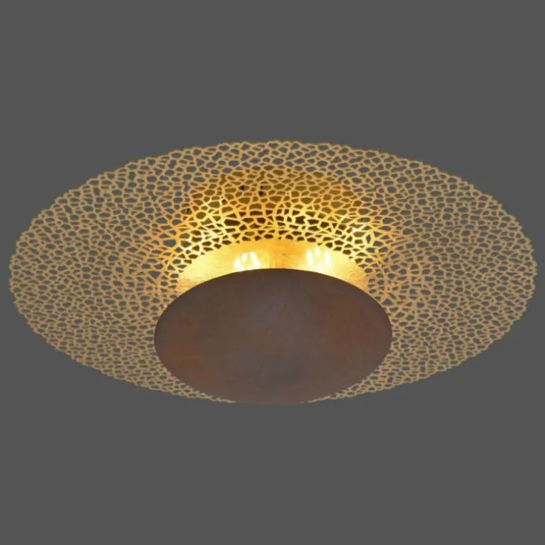 Plafonnier Paul Neuhaus NEVIS LED Rouille, 1 lumière