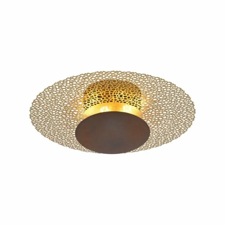 Plafonnier Paul Neuhaus NEVIS LED Rouille, 1 lumière