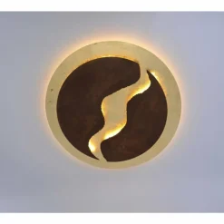 Plafonnier Paul Neuhaus NEVIS LED Rouille, 1 lumière