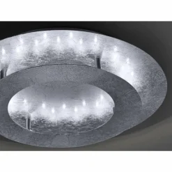 Plafonnier Paul Neuhaus NEVIS LED Argenté, 11 lumières