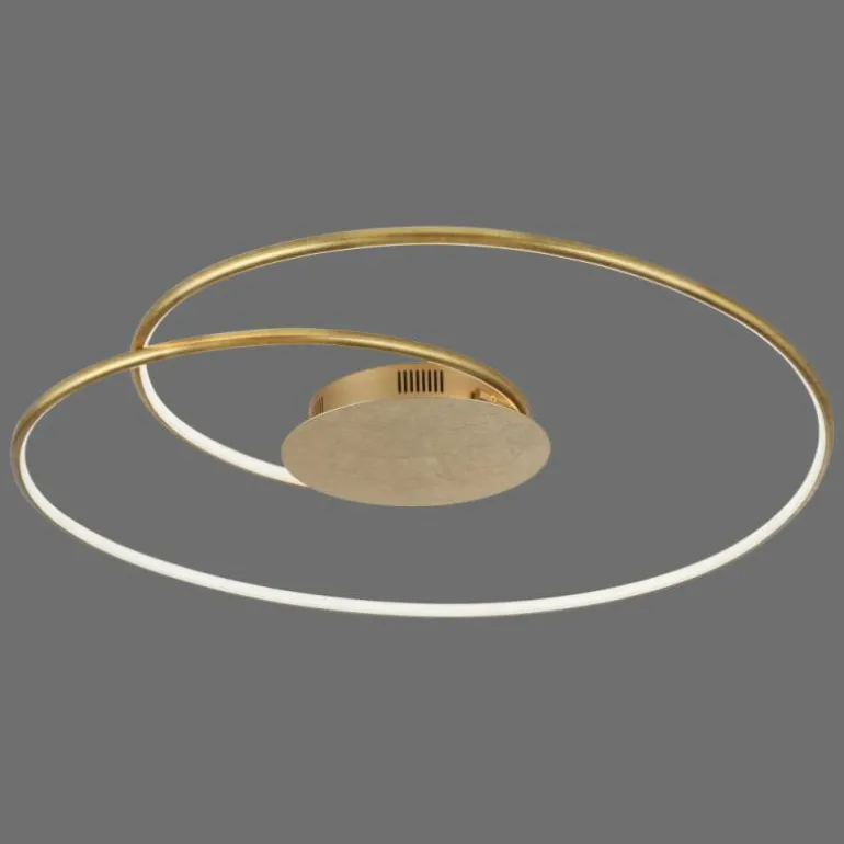 Plafonnier Paul Neuhaus NASTRO LED Or, 1 lumière