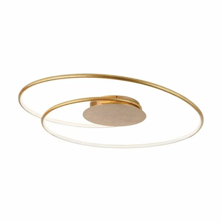 Plafonnier Paul Neuhaus NASTRO LED Or, 1 lumière