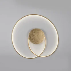 Plafonnier Paul Neuhaus NASTRO LED Or, 1 lumière