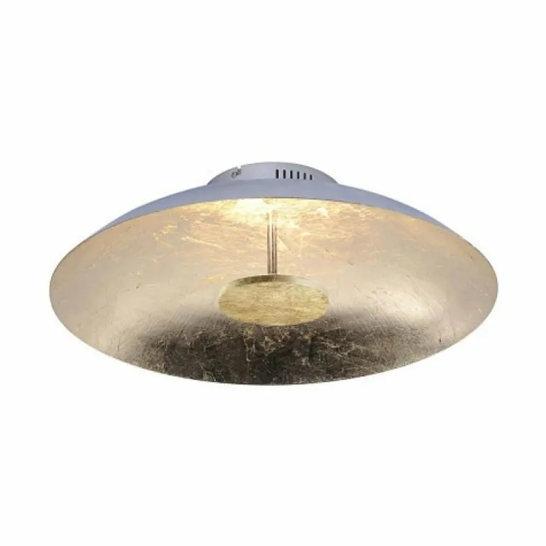 Plafonnier Paul Neuhaus PLATE LED Or, 1 lumière