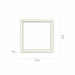 Plafonnier Paul Neuhaus PURE-LINES LED Aluminium, 1 lumière, Télécommandes