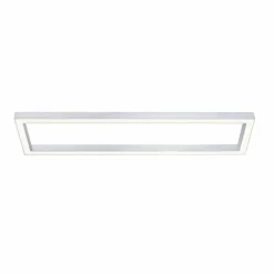 Plafonnier Paul Neuhaus PURE-LINES LED Aluminium, 1 lumière, Télécommandes