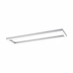 Plafonnier Paul Neuhaus PURE-LINES LED Aluminium, 1 lumière, Télécommandes