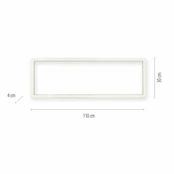 Plafonnier Paul Neuhaus PURE-LINES LED Aluminium, 1 lumière, Télécommandes