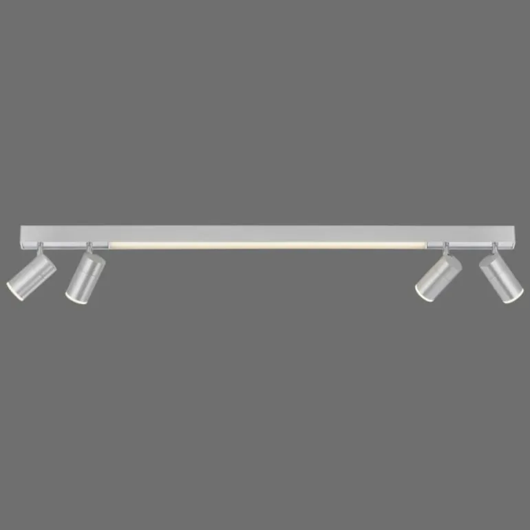 Plafonnier Paul Neuhaus PURE-LINES LED Aluminium, 1 lumière, Télécommandes