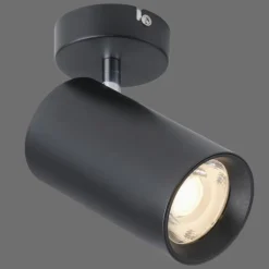 Plafonnier Paul Neuhaus PURE-TECHNIK LED Noir, 1 lumière
