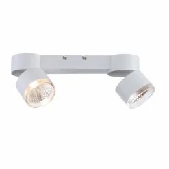 Plafonnier Paul Neuhaus PURE-NOLA LED Blanc, 2 lumières