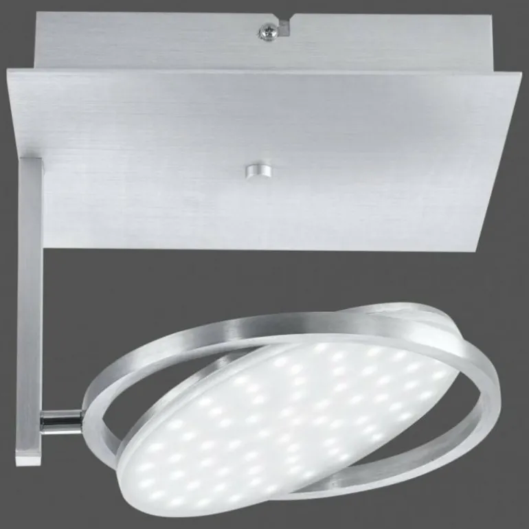 Plafonnier Paul Neuhaus Q-Orbit LED Aluminium, 1 lumière, Télécommandes