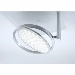 Plafonnier Paul Neuhaus Q-Orbit LED Aluminium, 1 lumière, Télécommandes