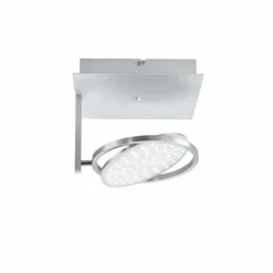 Plafonnier Paul Neuhaus Q-Orbit LED Aluminium, 1 lumière, Télécommandes
