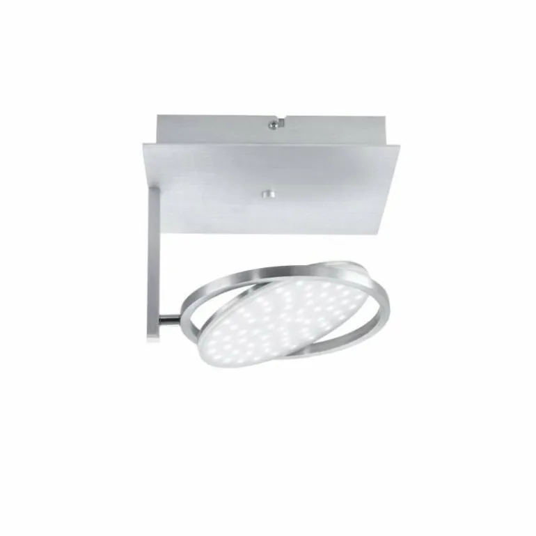 Plafonnier Paul Neuhaus Q-Orbit LED Aluminium, 1 lumière, Télécommandes