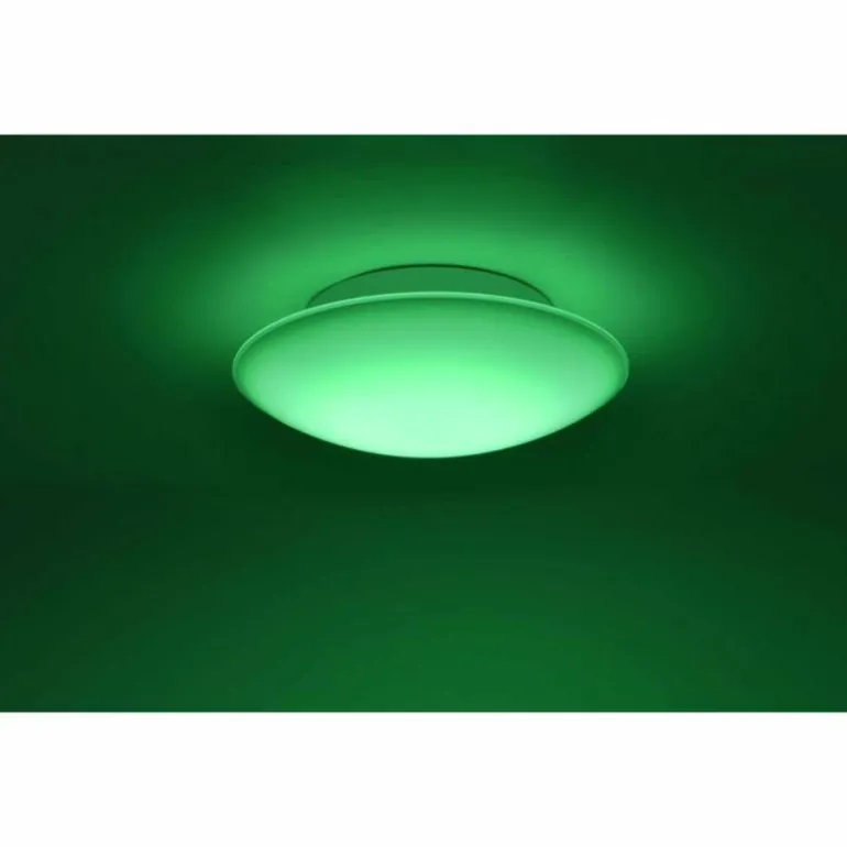 Plafonnier Paul Neuhaus Q-ARKTIS LED Blanc, 1 lumière, Télécommandes, Changeur de couleurs