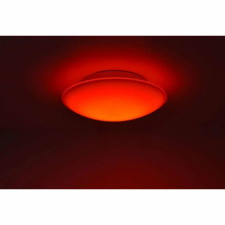 Plafonnier Paul Neuhaus Q-ARKTIS LED Blanc, 1 lumière, Télécommandes, Changeur de couleurs