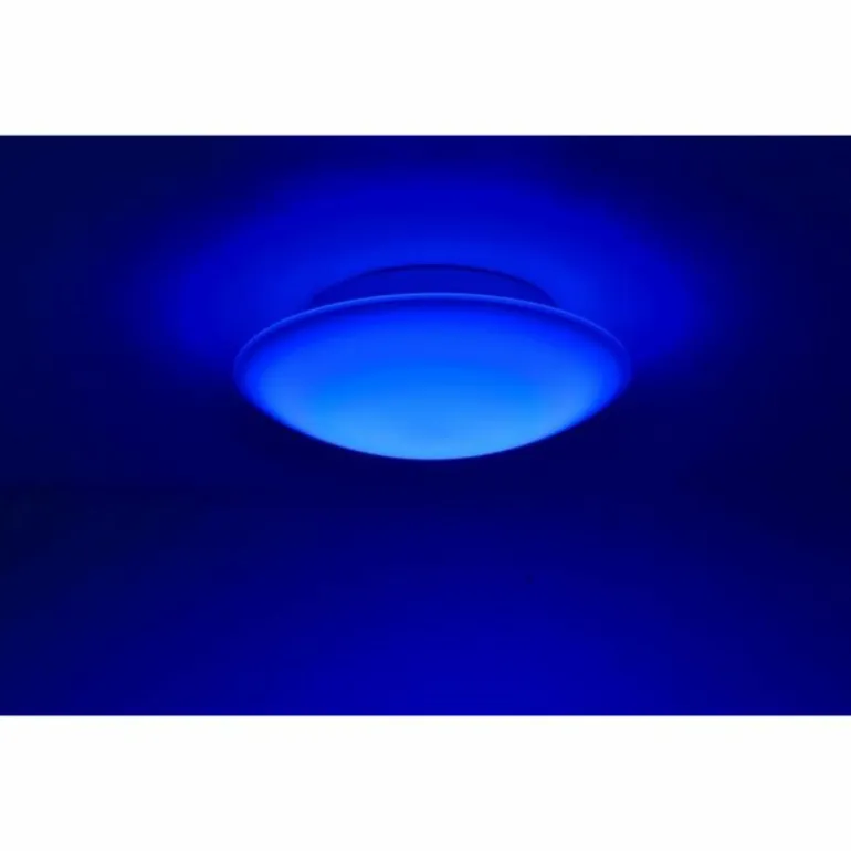 Plafonnier Paul Neuhaus Q-ARKTIS LED Blanc, 1 lumière, Télécommandes, Changeur de couleurs