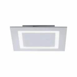 Plafonnier Paul Neuhaus Q-MIRAN LED Aluminium, 1 lumière, Télécommandes, Changeur de couleurs