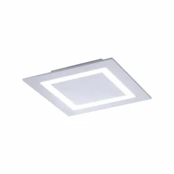 Plafonnier Paul Neuhaus Q-MIRAN LED Aluminium, 1 lumière, Télécommandes, Changeur de couleurs