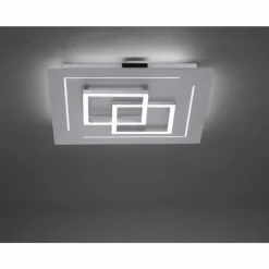 Plafonnier Paul Neuhaus Q-LINEA LED Aluminium, 1 lumière, Télécommandes, Changeur de couleurs